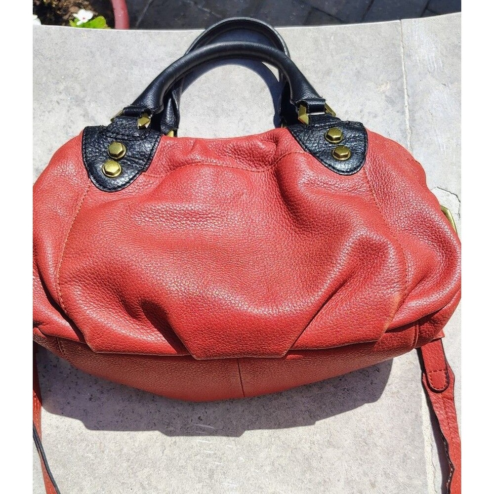 Oryany Red Leather Handbag - Picture 9 of 10
